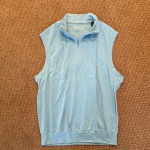 Hogan Light Blue Sleeveless Shirt